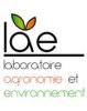 fond d'image avec logo LAE